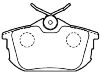 剎車(chē)片 Brake Pad Set:3085 097-8