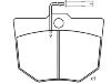 剎車(chē)片 Brake Pad Set:120404