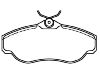 剎車(chē)片 Brake Pad Set:SFP 100460