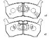 剎車(chē)片 Brake Pad Set:GA97-49-280