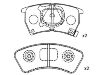 剎車(chē)片 Brake Pad Set:BG12-49-280
