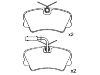 剎車(chē)片 Brake Pad Set:0060 765 019