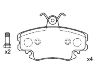 剎車(chē)片 Brake Pad Set:60 01 547 619