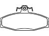тормозная кладка Brake Pad Set:6U0 698 151 E