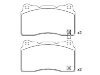 剎車(chē)片 Brake Pad Set:89047725