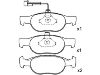 剎車(chē)片 Brake Pad Set:7 736 219 9