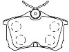 剎車(chē)片 Brake Pad Set:43022-S1A-E02