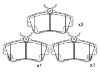 剎車(chē)片 Brake Pad Set:05017843AA