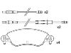剎車(chē)片 Brake Pad Set:4252.14