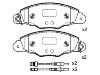剎車(chē)片 Brake Pad Set:4251.84