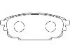 剎車(chē)片 Brake Pad Set:BKYT-26-43Z
