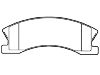 剎車(chē)片 Brake Pad Set:5093183AA